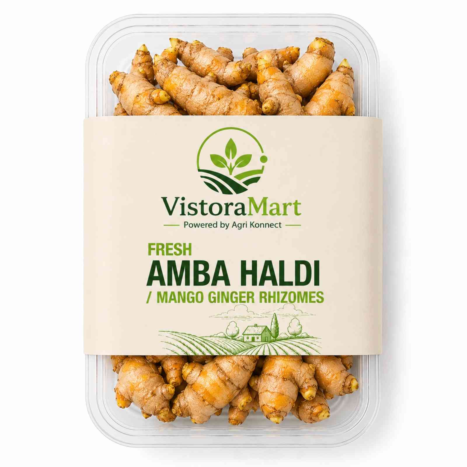 Vistoramart supplies Fresh Amba Haldi, also known as Mango Ginger, carefully sourced and packed to preserve its natural quality. Widely used in herbal, cosmetic, and botanical industries, this premium raw material is suitable for manufacturers, processors, and wholesalers looking for reliable agricultural products.