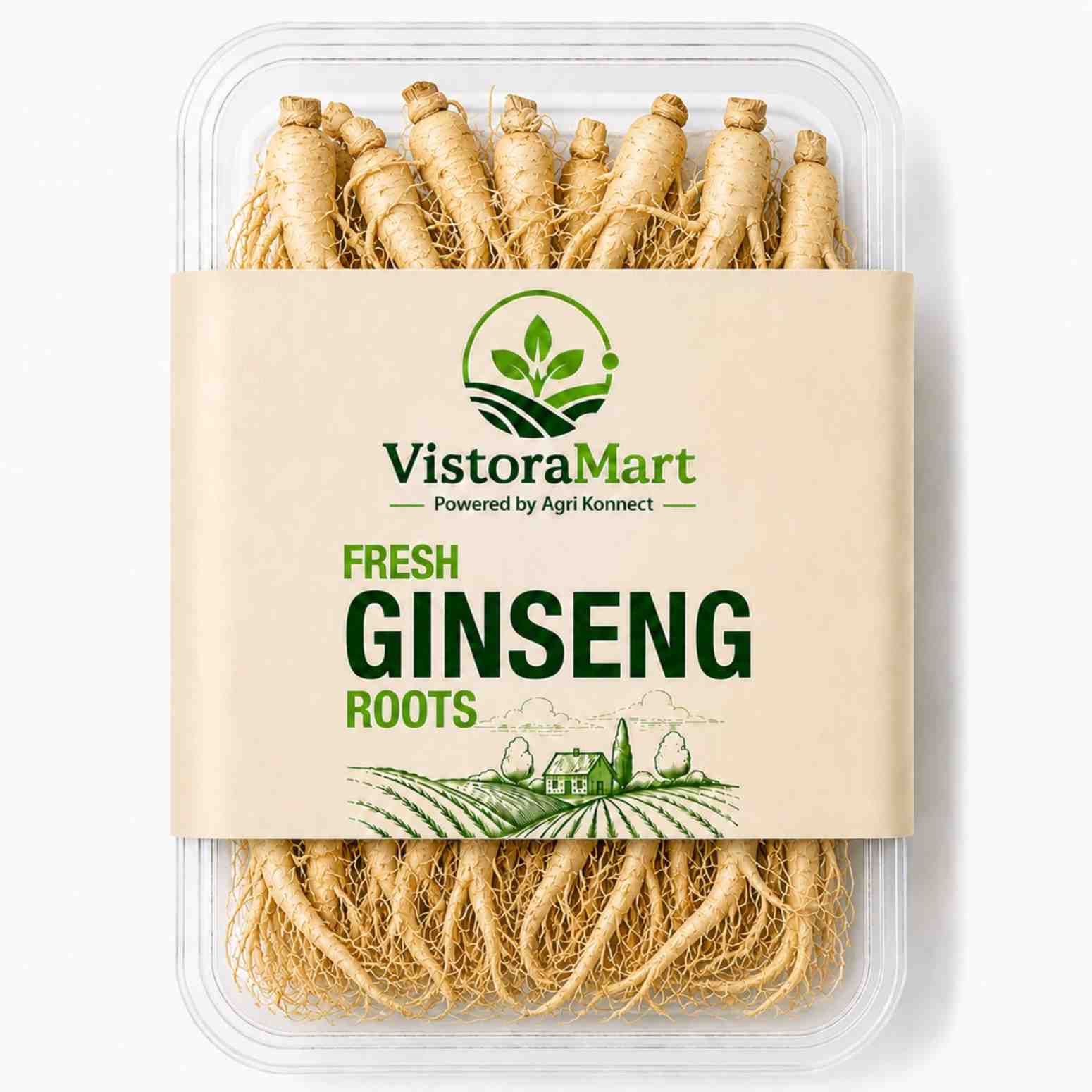 Fresh Ginseng Roots – 200g
