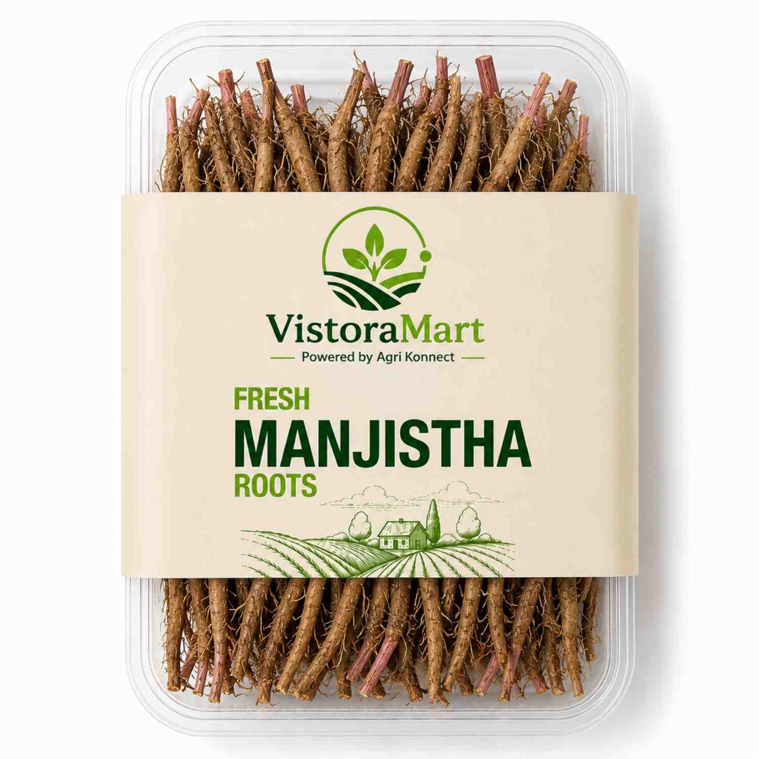 Fresh Manjistha Roots from Vistoramart are carefully selected to ensure quality and freshness. Suitable for cosmetic manufacturing, herbal formulations, botanical processing, and natural ingredient industries, the product is supplied to meet commercial and industrial requirements.