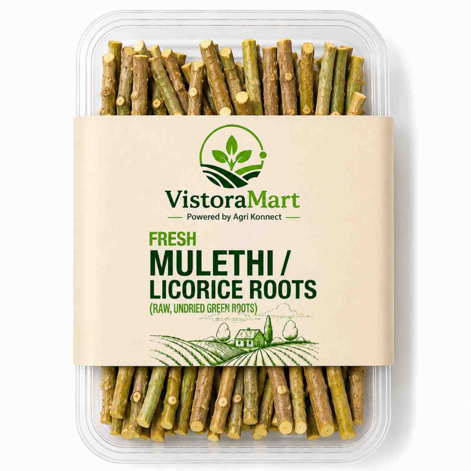 Fresh Mulethi (Licorice) Roots – 350g