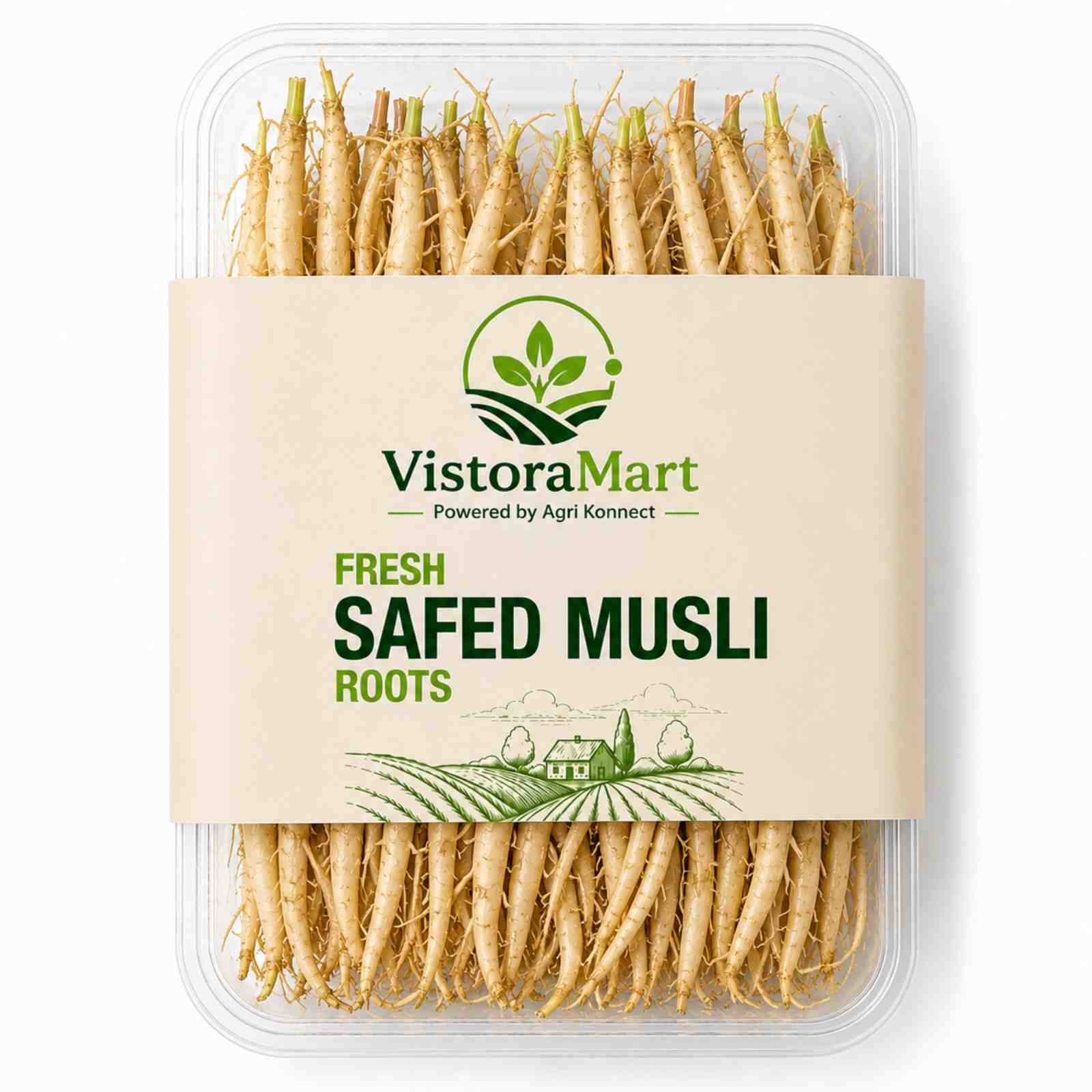 Fresh Safed Musli Roots – 250g