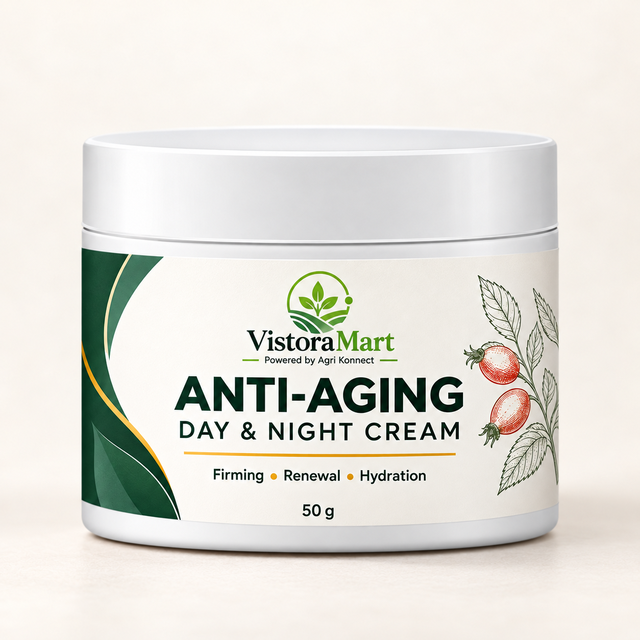 Anti Aging Day & Night Face Cream 50gm – Firming & Skin Renewal Formula